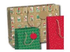 Clairefontaine Christmas Esprit De Noel S6 - Sac cadeau - 37.3 cm x 11.8 cm x 27.5 cm