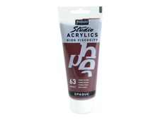 Pebeo Studio Acrylics - Peinture acrylique à base d'eau - terre rouge - 100 ml