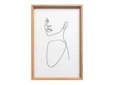 Walther Silhouette - Cadre photo - Conçu pour : 8x12 pouces (20x30 cm) - bois, MDF - rectangulaire