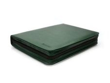 Office Box Dynamic Classic - Carpeta con cremallera para documentos - ancho de la espina: 30 mm - A5 - para documentos - para 255 x 185 mm - verde