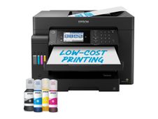 Epson EcoTank ET-16605 - Imprimante jet d'encre multifonction couleur A3 - USB, LAN, hôte USB, Wi-Fi - noir