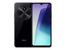 Xiaomi Redmi 14C - 4G smartphone - SIM doble - RAM 6 GB / Memoria interna 128 GB - 6.88" - 1640 x 720 píxeles (120 Hz) - 2 x cámaras traseras 50 MP - front camera 13 MP - negro medianoche