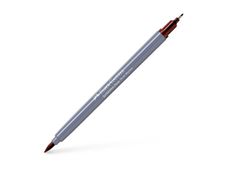Faber-Castell GOLDFABER Aqua - Combinaison de pinceau et de crayon fin - siena foncé