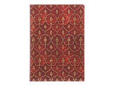 Cahier de notes  -  12 x 17,5 cm  - 176 pages - red velvet  - rouge - Paperblanks