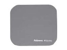 Fellowes Mouse Pad with Microban Protection - Alfombrilla de ratón - plata mate