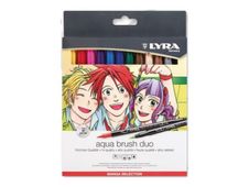 Lyra - 12 feutres Aqua Brush Duo- Manga