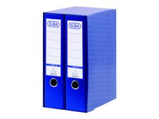 ELBA MÓDULOS RADO TOP - Archivaor de anillas - ancho de la espina: 80 mm - para A4 - capacidad: 570 hojas - azul (paquete de 2)