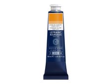 Lefranc Bourgeois - Peinture à l'huile - teinte jaune profond de cadmium - semi-opaque - fine - 40 ml