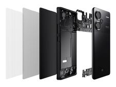 Xiaomi Redmi Note 13 Pro+ - 5G smartphone - SIM doble - RAM 8 GB / Memoria interna 256 GB - pantalla OLED - 6.67" - 2712 x 1220 píxeles (120 Hz) - 3 x cámaras traseras 200 MP, 8 MP, 2 MP - front camera 16 MP - negro medianoche