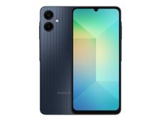 Samsung Galaxy A06 - 4G smartphone - double SIM - RAM 4 Go / Mémoire interne 64 Go - microSD slot - Écran LCD - 6.7" - 1600 x 720 pixels (60 Hz) - 2x caméras arrière 50 MP, 2 MP - front camera 8 MP - noir