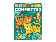 Tigres - Gommettes pour les petits - livre d'activités