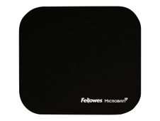 Fellowes Mouse Pad with Microban Protection - Alfombrilla de ratón - negro