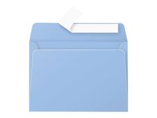 Pollen - 20 Enveloppes - 114 x 162 mm - 120 g/m² - bleu lavande
