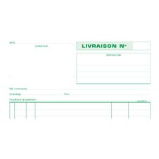Exacompta - Manifold Carnet de livraisons - 50 dupli - A4