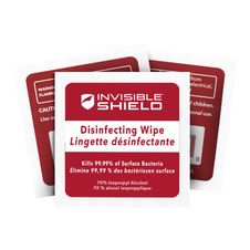 ZAGG InvisibleShield - 500 Lingettes désinfectantes
