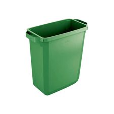 Durable - Poubelle 60L - poignées latérales - vert