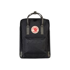 Fjällräven Kånken - Sac à dos 1 compartiment - noir rayé
