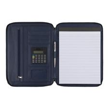 Oberthur Détroit - Conférencier A4 zippé - marine