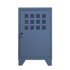 Casier de bureau avec pieds - 74 x 40 x 40 cm - bleu