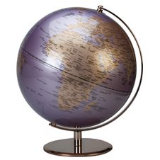 Globe SIGN DESIGN NON LUMINEUX ∅ 30 cm coloris violet & cuivré