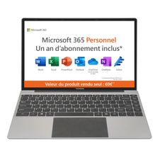 THOMSON Notebook K14C4T128 - PC portable 14.1" - Intel Celeron N4100 - 4 Go RAM - 128 Go SSD - Windows 11