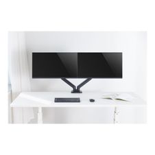 T'nB - kit de montage - Bras porte-écran double - noir