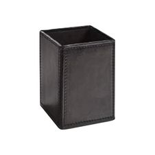 Maverick All Black - Pot à crayons - cuir noir