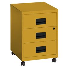 Caisson mobile - 3 tiroirs - miel