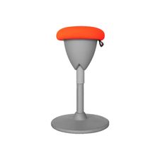 Tabouret CULBUTO - tissu - orange