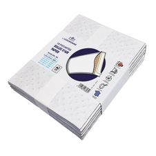 La Couronne - 10 Pochettes bulles d'air papier - 150x215 mm - Bicouche 100 gr - kraft  blanc - bande auto-adhésive