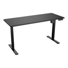 Cougar ROYAL MOSSA - Bureau gaming assis/debout - réglage électrique - L150 cm - noir