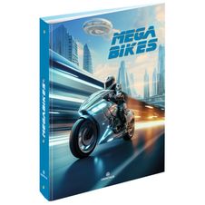 Classeur A4 dos 40 Megabikes - 25 x 32 cm - Oberthur