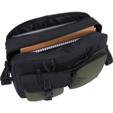 Cork - sacoche ordinateur 15,6'' - noir et vert