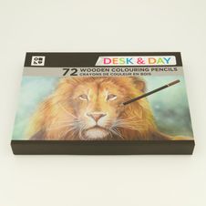 Boîte de 72 crayons de couleur - carton FSC