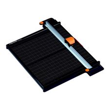 Fiskars 5407 - Rogneuse / coupeuse A3 en titane 100% recyclé - coupe 7 feuilles