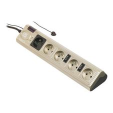 INFOSEC S5 Eco TV - Multiprise parafoudre 5 prises - parasurtenseur