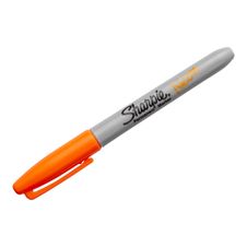 Sharpie - Marqueur permanent - pointe fine - orange neon