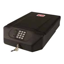 Reskal - Coffre-fort de Voyage 9L - Boîtier de sécurité à clé ou à code - acier noir