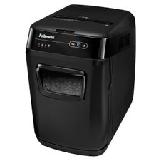 Fellowes AutoMax 150C - destructeur de documents coupe croisée - 150 feuilles - Corbeille 32 litres - anti-bourrage - destruction silencieuse