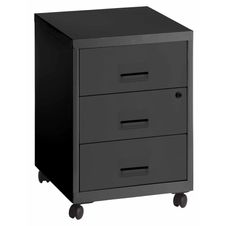 Caisson mobile - 3 tiroirs - anthracite