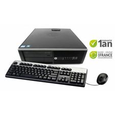 HP 8200 - ordinateur de bureau reconditionné - SFF - Core i5 2400 3.1 GHz - 4 Go - 250 Go 