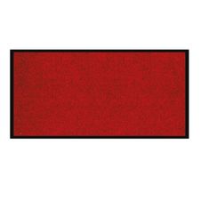 Tapis de sol absorbant RAINBOW - 90 x 150 cm - en polyamide - rouge