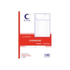 ELVE - Manifold Carnet de livraisons - 50 dupli - A4