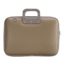 Bombata Classic Vinyle - Sacoche pour ordinateur portable 15" - taupe