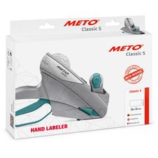 METO Proline - Etiqueteuse 1 ligne - fourni avec 1000 étiquettes blanches 26 x 12 mm