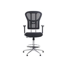 Fauteuil de bureau TANET - hauteur réglable - accoudoirs règlable - noir