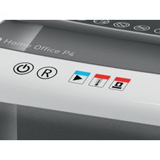 Leitz IQ Slim Home Office P4 - destructeur de documents coupe croisée - 10 feuilles - Corbeille 23 litres