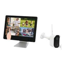 MCL  Kit de vidéosurveillance Wifi -  écran tactile, NVR intégré, caméra + carte Micro SD 128Go