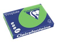 Clairefontaine Trophée - Papier couleur - A3 (297 x 420 mm) - 160 g/m² - Ramette de 250 feuilles - vert menthe