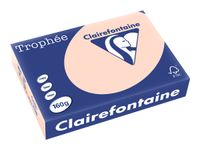 Clairefontaine Trophée - Papier couleur - A4 (210 x 297 mm) - 160 g/m² - Ramette de 250 feuilles - saumon